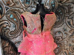 romantic ruffles dress 1871 a